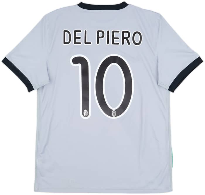 2009-10 Juventus Away Shirt Del Piero #10 - 9/10 - (M)
