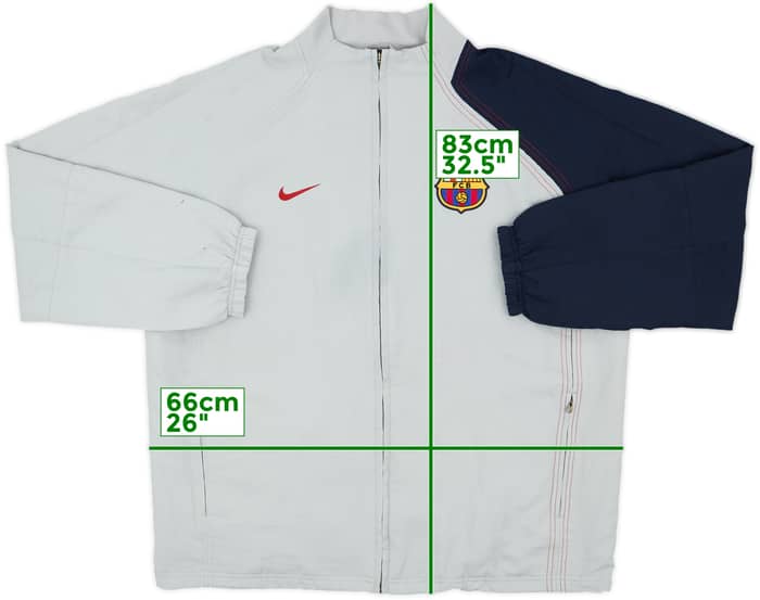 2004-05 Barcelona Nike Track Jacket - 8/10 - (XL)