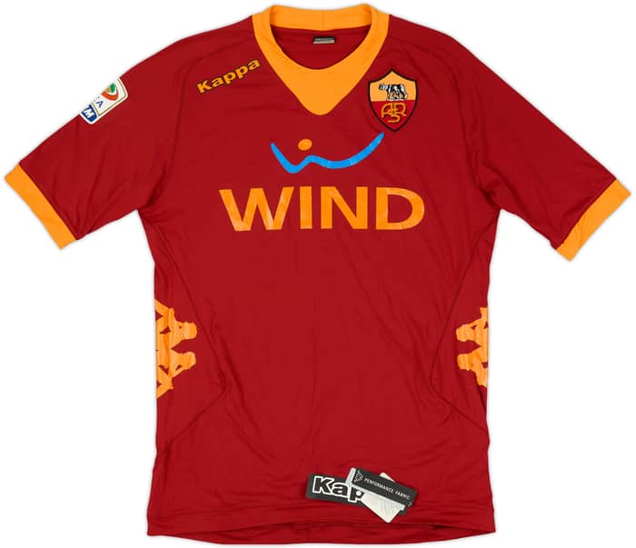 2011-12 Roma Home Shirt Totti #10 (L)