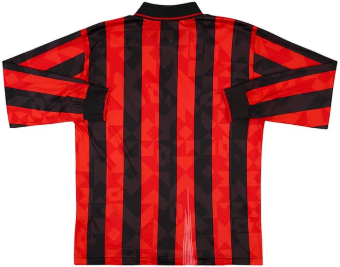 1993-94 AC Milan Home L/S Shirt - 5/10 - (XL)