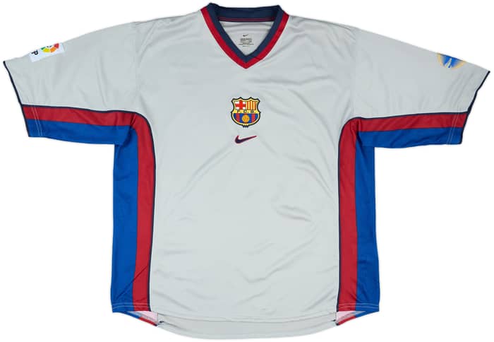 1998-01 Barcelona Away Shirt Rivaldo #11 - 8/10 - (XXL)