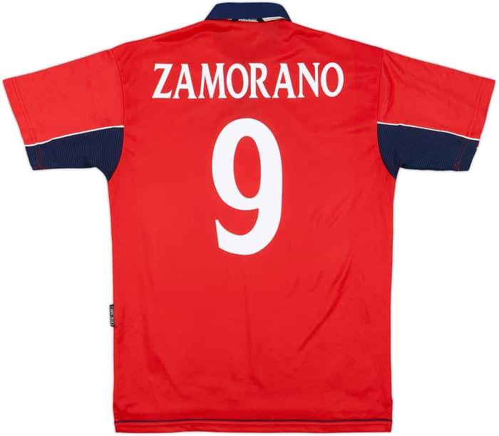 2000-01 Chile Home Shirt Zamorano #9 - 8/10 - (S)