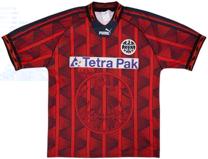 1995-96 Eintracht Frankfurt Home Shirt Okocha #10 - 5/10 - (L)