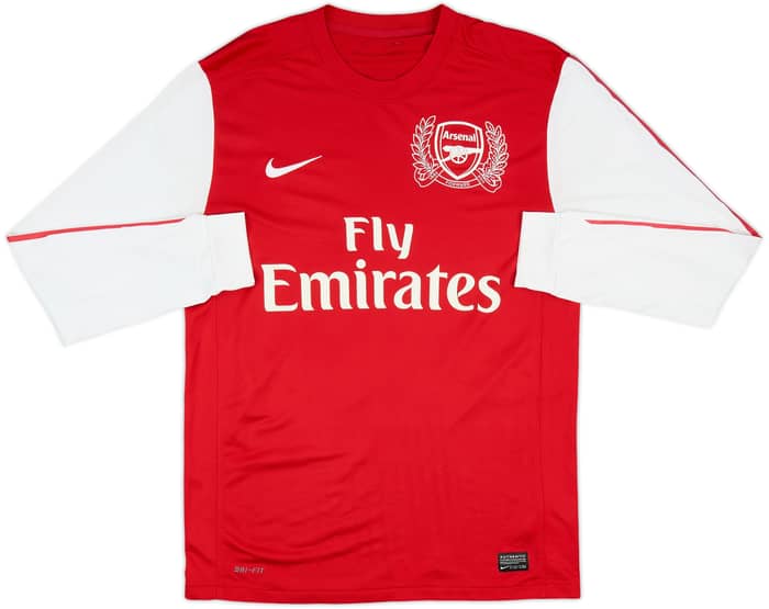 2011-12 Arsenal Home L/S Shirt Henry #12 - 6/10 - (M)