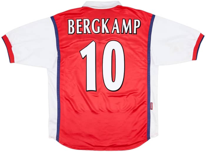 1998-99 Arsenal Home Shirt Bergkamp #10 - 6/10 - (M)