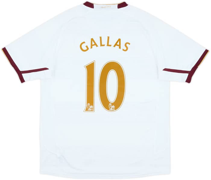 2007-08 Arsenal Away Shirt Gallas #10 - 6/10 - (L)