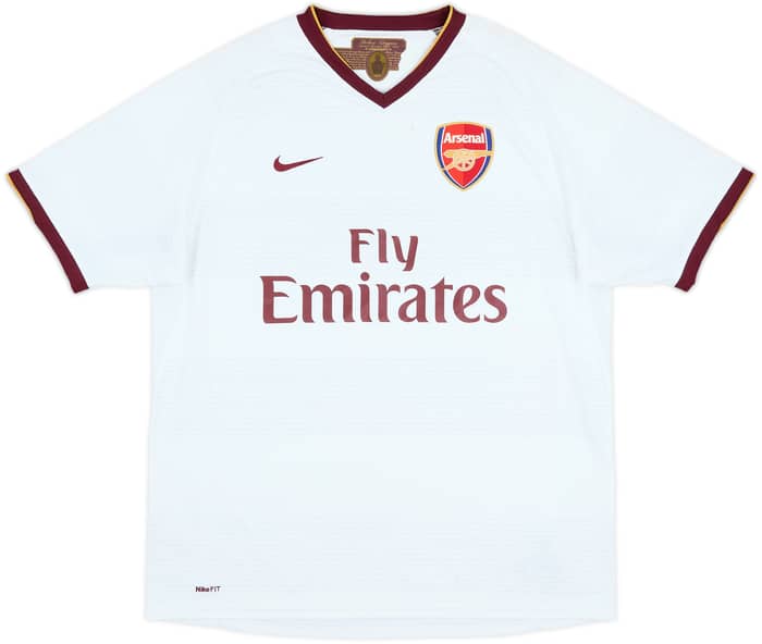 2007-08 Arsenal Away Shirt Gallas #10 - 6/10 - (L)