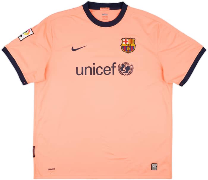 2009-10 Barcelona Away Shirt Messi #10 - 7/10 - (XXL)
