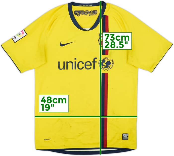 2008-10 Barcelona Away Shirt - 4/10 - (S)