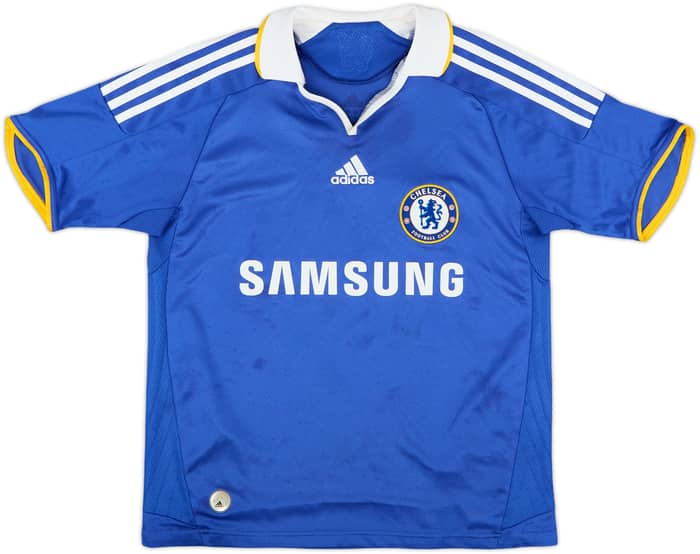 2008-09 Chelsea Home Shirt Drogba #11 - 6/10 - (L.Boys)