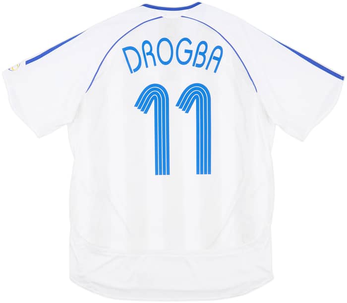 2006-07 Chelsea Away Shirt Drogba #11 - 8/10 - (L)
