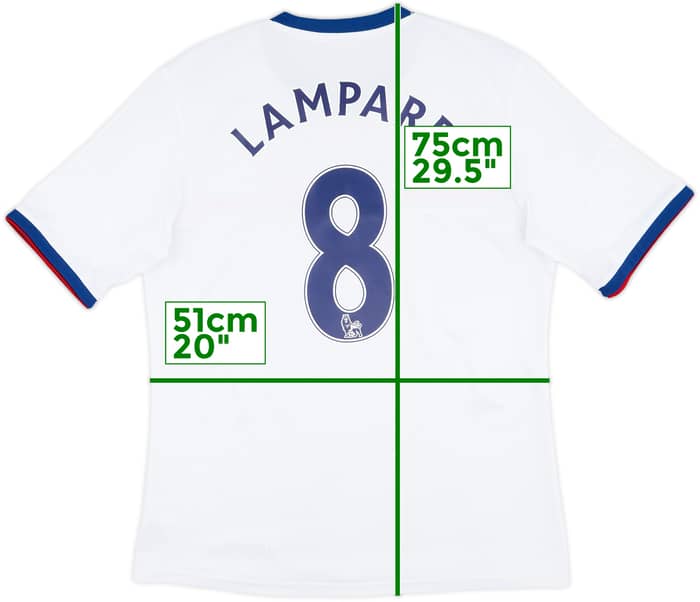 2013-14 Chelsea Away Shirt Lampard #8 - 8/10 - (L)