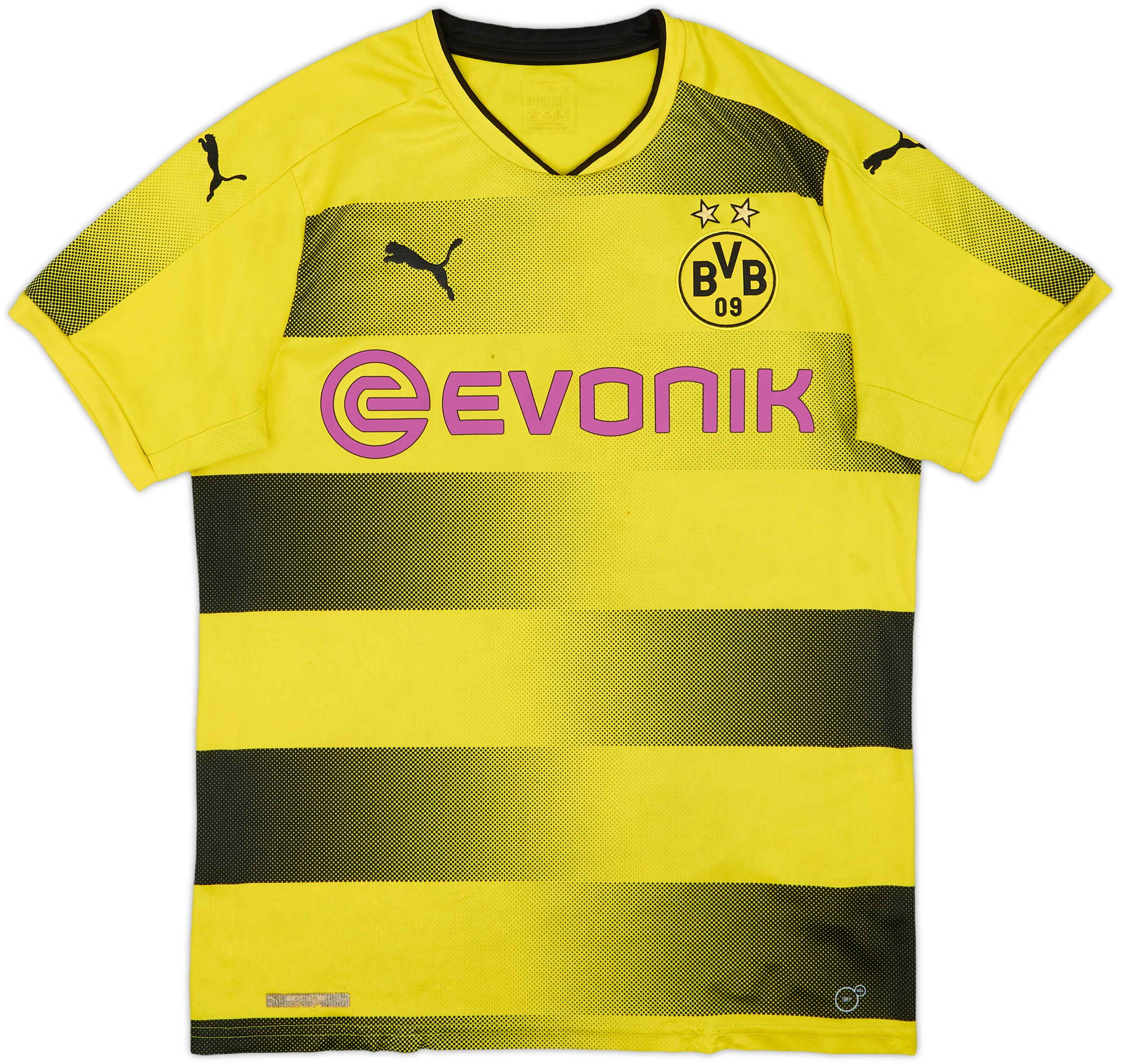 2017-18 Borussia Dortmund Home Shirt - 4/10 - (S)
