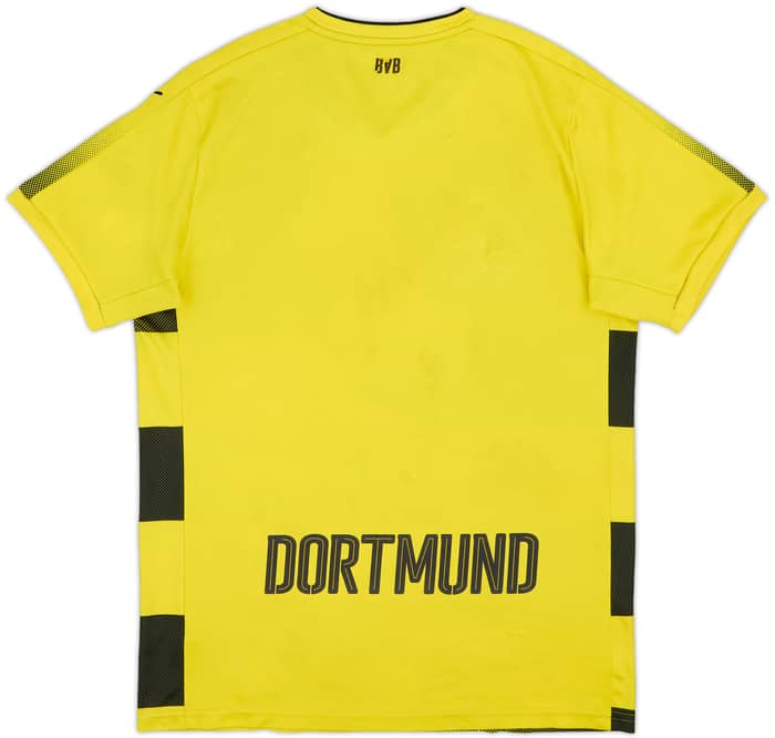 2017-18 Borussia Dortmund Home Shirt - 4/10 - (S)
