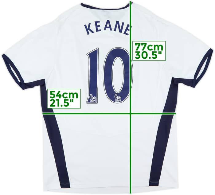 2008-09 Tottenham Home Shirt Keane #10 - 6/10 - (L)