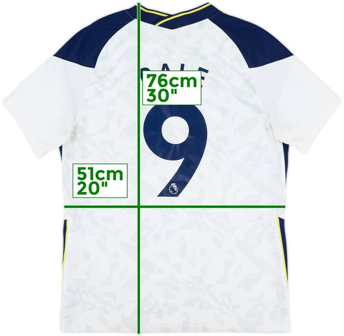 2020-21 Tottenham Home Shirt Bale #9 - 9/10 - (L)