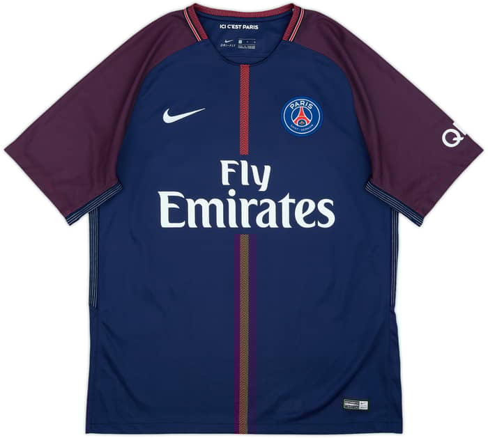 2017-18 Paris Saint-Germain Home Shirt Mbappe #29 - 10/10 - (L)
