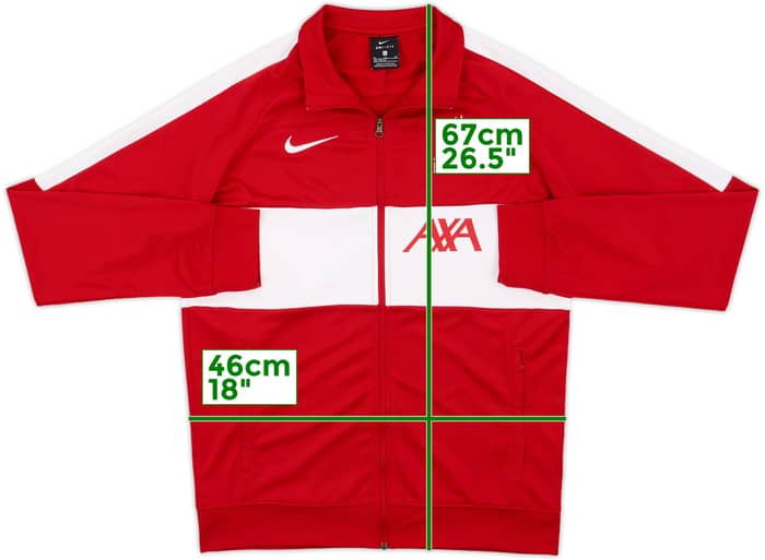 2020-21 Liverpool Nike Track Jacket - 8/10 - (XL.Boys)