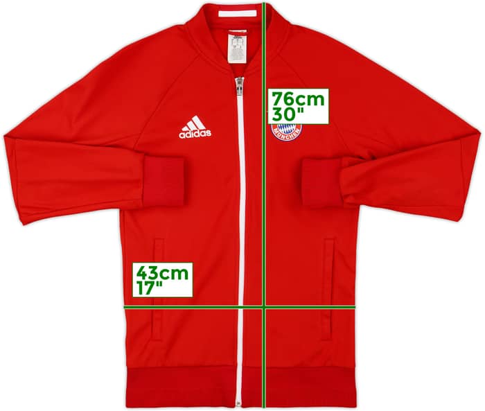 2016-17 Bayern Munich adidas Track Jacket - 10/10 - (S)