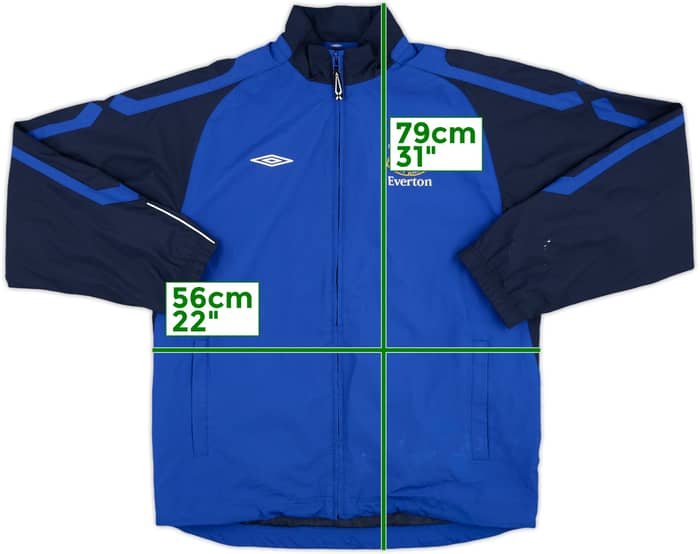 2007-08 Everton Umbro Track Jacket - 6/10 - (M)