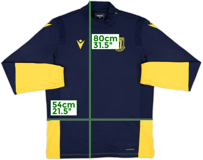 2020-21 Stoke City Macron 1/4 Zip Training Top - 10/10 - (XL)
