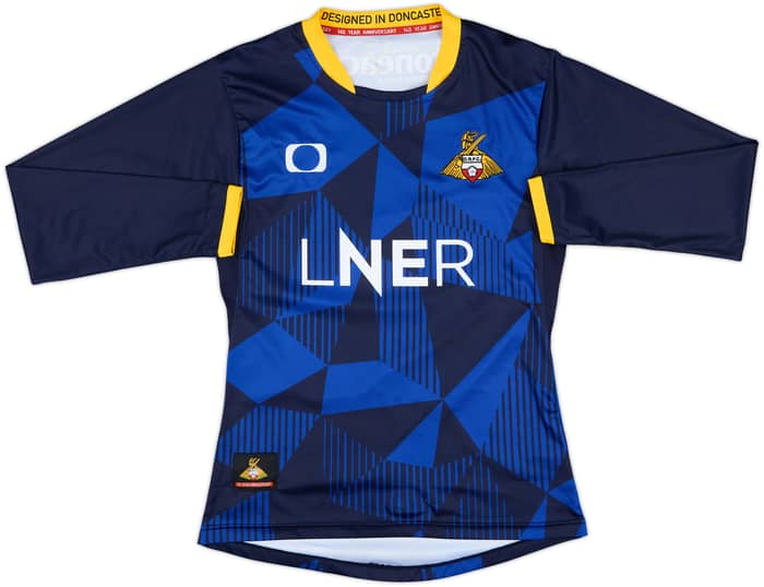 2019-20 Doncaster Rovers Away L/S Shirt - 9/10 - (M)