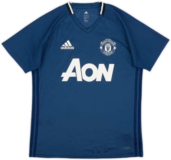 2016-17 Manchester United adizero Training Shirt - 8/10 - (M)