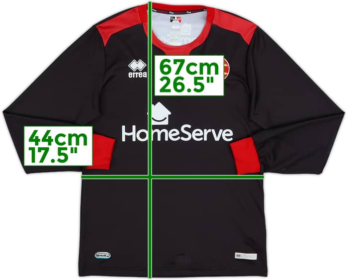 2021-22 Walsall GK Shirt - 8/10 - (S)