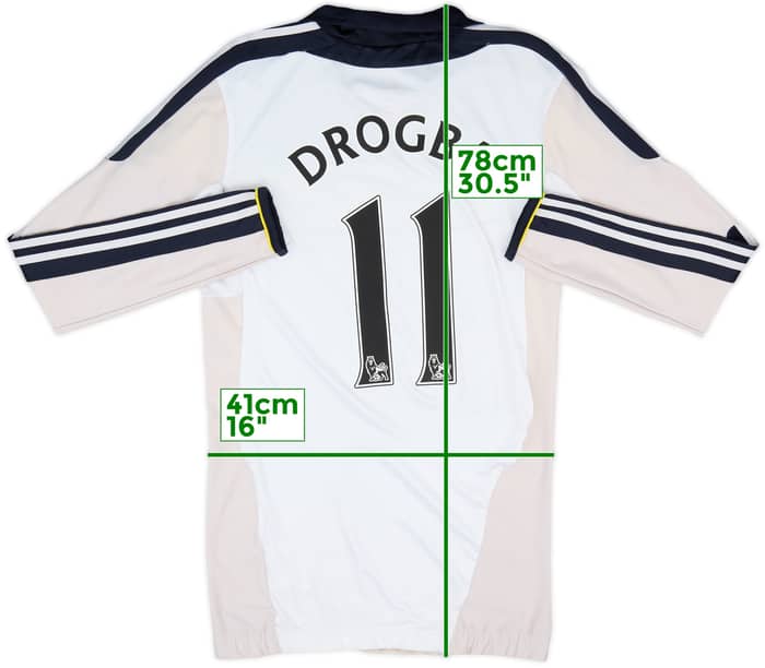 2011-12 Chelsea Player Issue TechFit Third L/S Shirt Drogba #11 - 5/10 - (L)