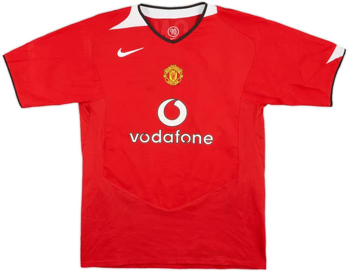 2004-06 Manchester United Home Shirt Rooney #8 - 8/10 - (XL.Boys)