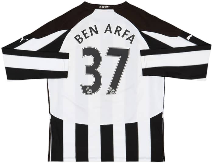 2010-11 Newcastle Home L/S Shirt Ben Arfa #37 - 6/10 - (L)