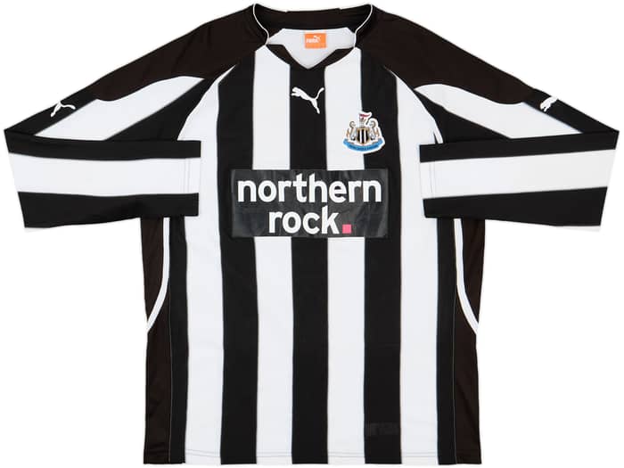 2010-11 Newcastle Home L/S Shirt Ben Arfa #37 - 6/10 - (L)