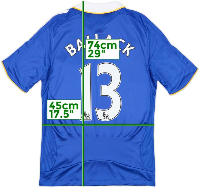 2008-09 Chelsea Home Shirt Ballack #13 - 7/10 - (S)
