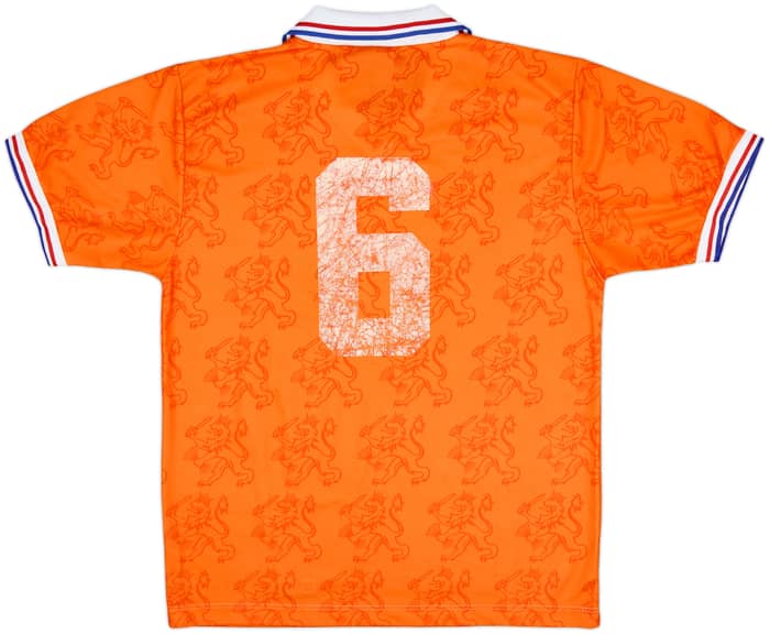 1992-94 Netherlands Home Shirt #6 - 5/10 - (L)