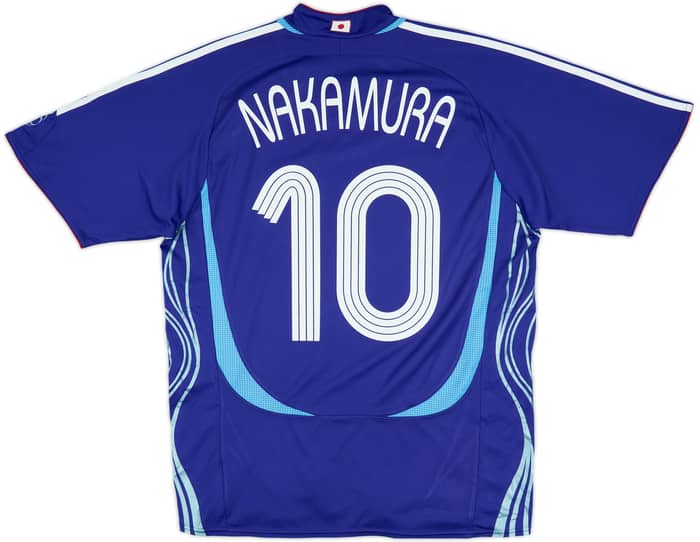 2006-08 Japan Home Shirt Nakamura #10 - 7/10 - (M)