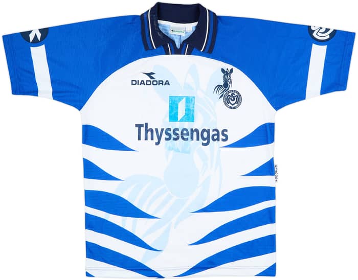 1998-99 MSV Duisburg Home Shirt - 5/10 - (M)