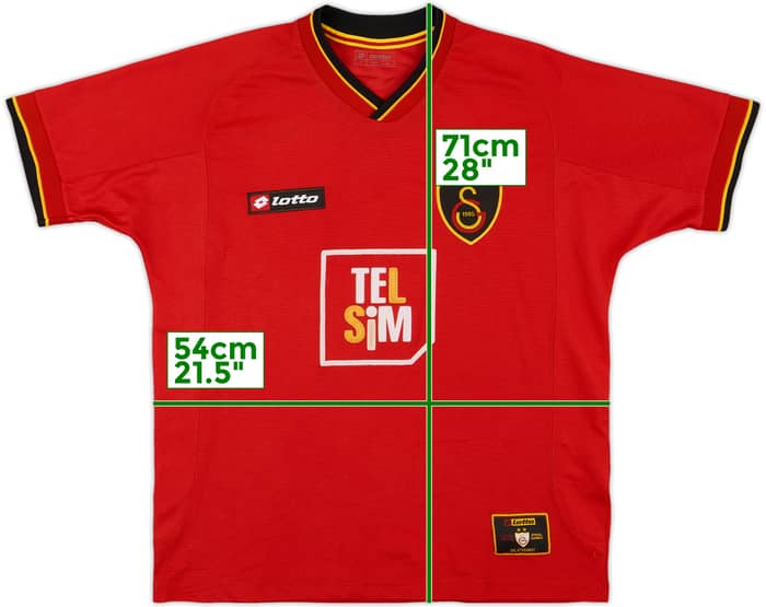 2001-02 Galatasaray Third Shirt - 7/10 - (M)