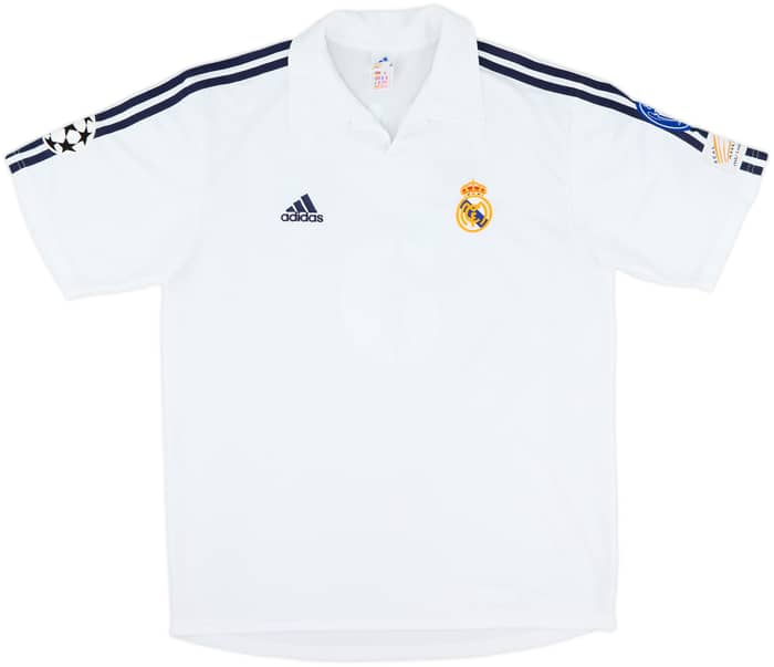 2001 Real Madrid Home Shirt Zidane #5 - 8/10 - (M)