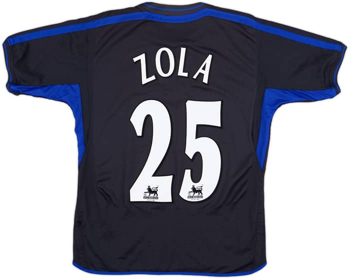 2002-04 Chelsea Away Shirt Zola #25 - 9/10 - (S)