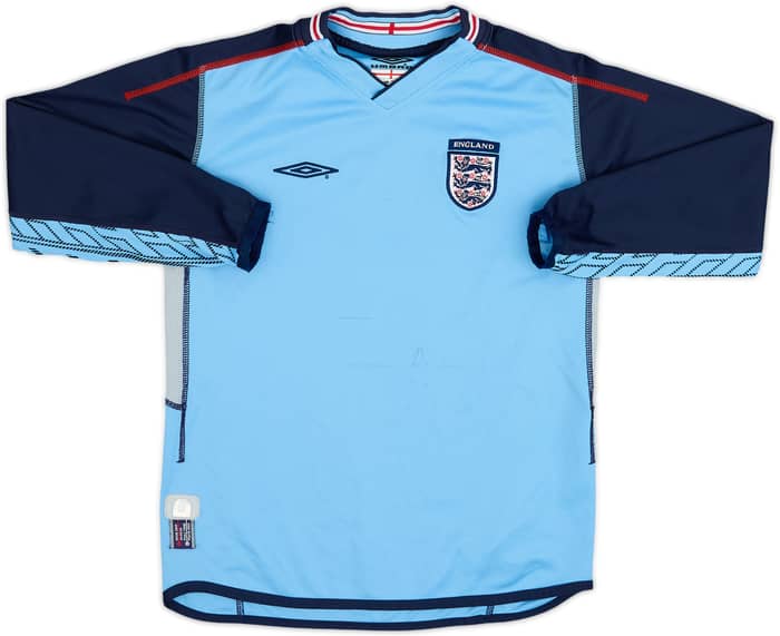2002-03 England GK Shirt - 7/10 - (M.Boys)