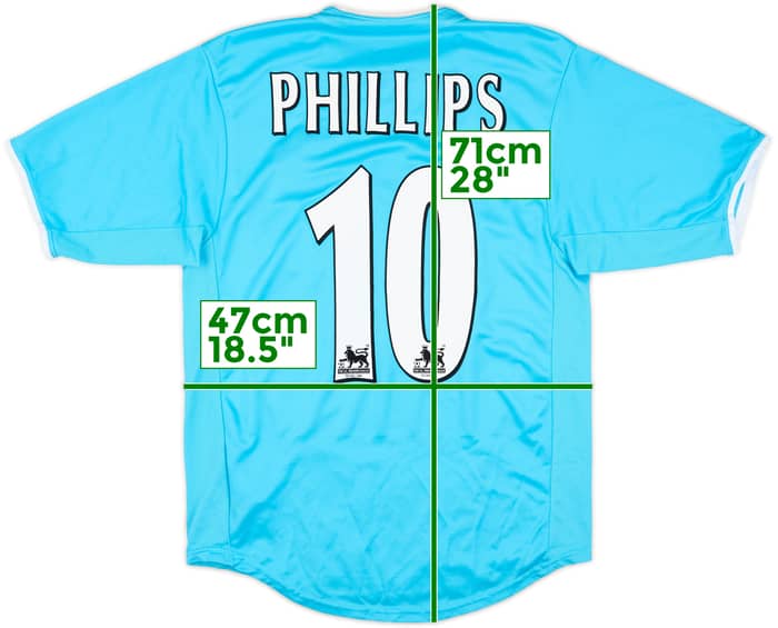 2002-03 Sunderland Away Shirt Phillips #10 - 8/10 - (S)