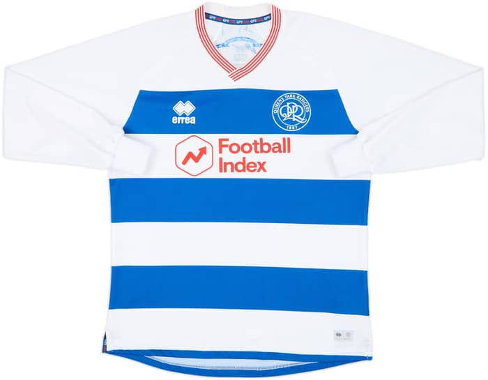 2020-21 QPR Home L/S Shirt - 7/10 - (M)
