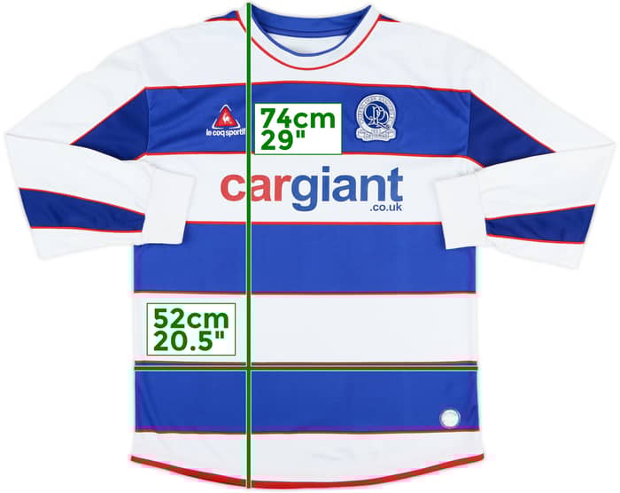 2006-07 QPR Home L/S Shirt - 8/10 - (M)