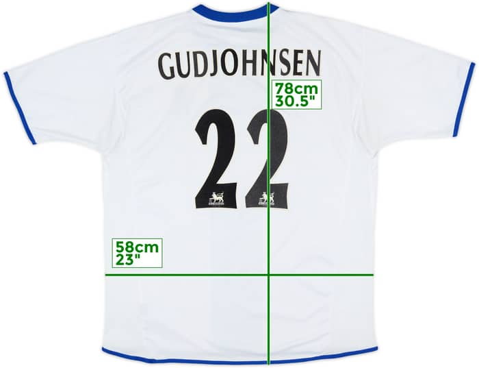 2003-05 Chelsea Away Shirt Guðjohnsen #22 - 7/10 - (XL)