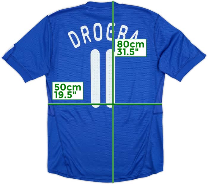 2009-10 Chelsea Home Shirt Drogba #11 - 8/10 - (M)