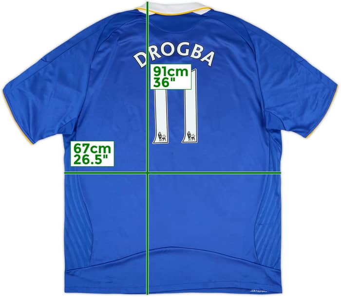 2008-09 Chelsea Home Shirt Drogba #11 - 8/10 - (3XL)