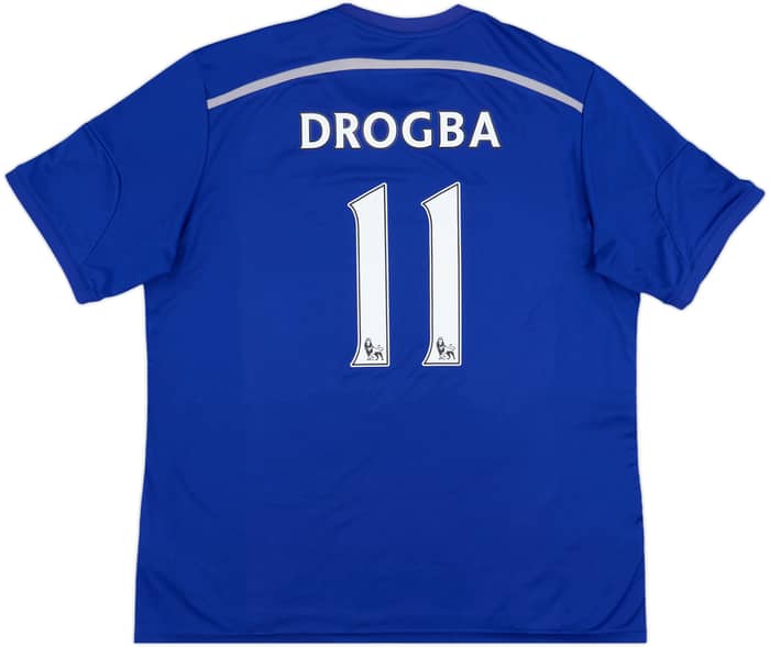 2014-15 Chelsea Home Shirt Drogba #11 - 6/10 - (XXL)