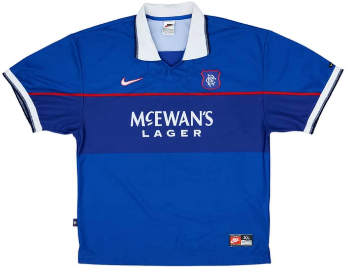1997-99 Rangers Home Shirt McCoist #14 - 9/10 - (XL)