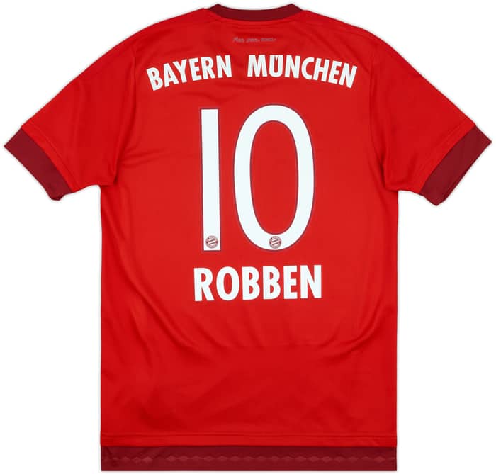 2015-16 Bayern Munich Home Shirt Robben #10 - 7/10 - (S)