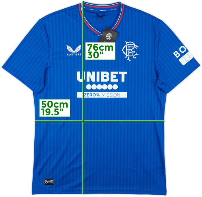 2023-24 Rangers Home Shirt (M)